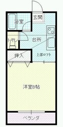 カーサベルツリーの物件間取画像